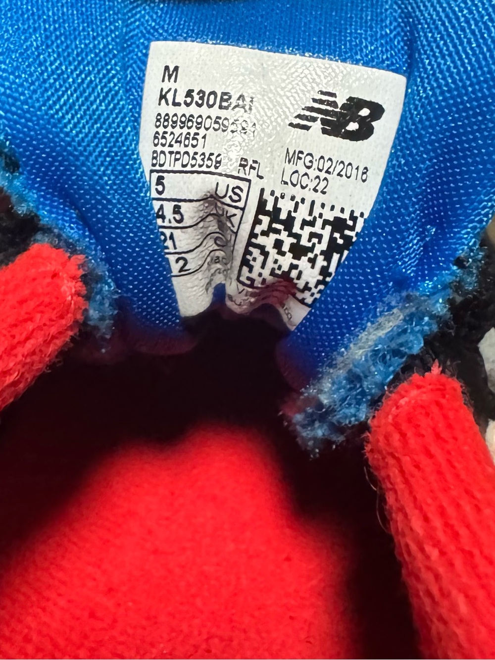 New Balance 530 Kids Athletic Sneakers - Picture 5 of 5